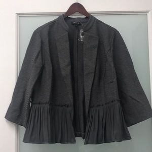 3/4 sleeve knit jacket